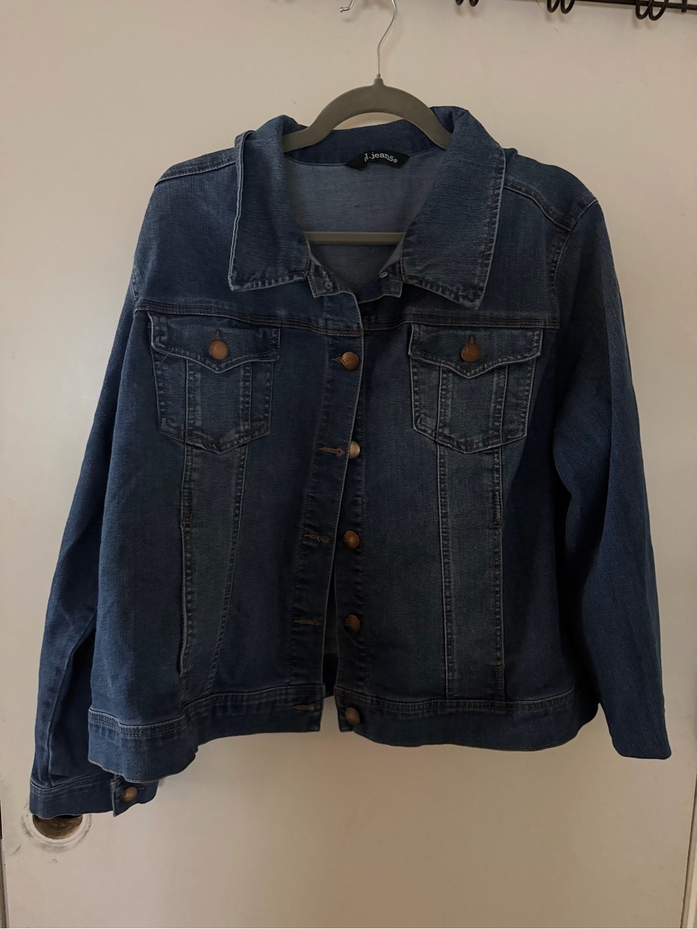 d. jeans Dark Blue Denim Jacket